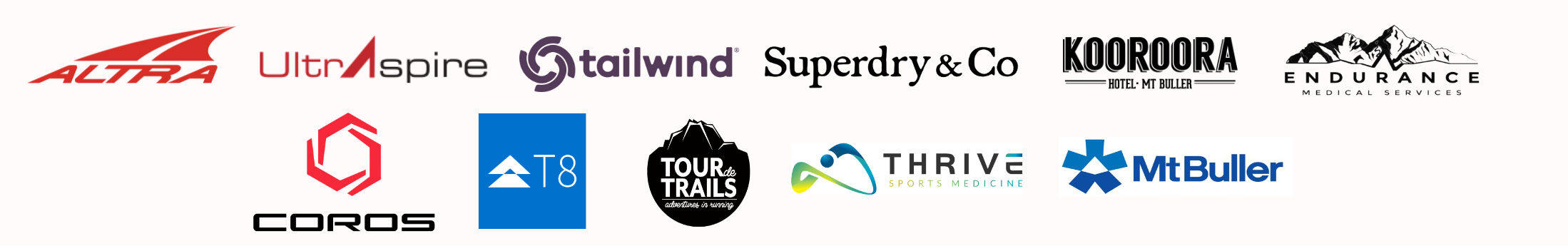 Sponsor Banner With Logos